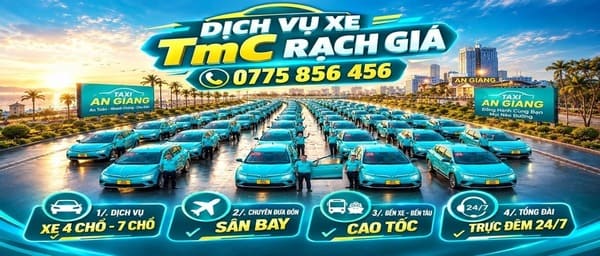 Đội Xe 4 Chổ - 7 Chổ Rạch Giá